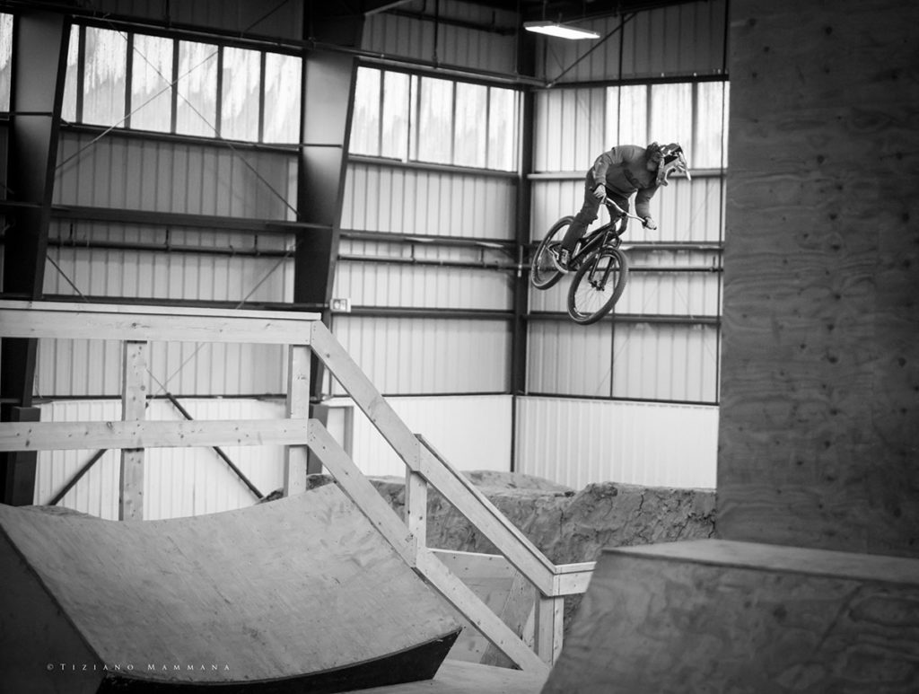 miles racing team page - Travis Morris spinning a mellow 360°